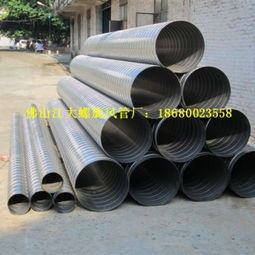 定做螺旋風(fēng)管，信賴江大螺旋風(fēng)管廠——交貨期快，質(zhì)量保證